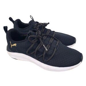 PUMA Sneakers Prowl Knit Woman's 8.5 Lace-up Athletic shoes Activewear Black